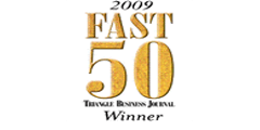 Triangle Business Journal - 2009 Fast 50 Winner